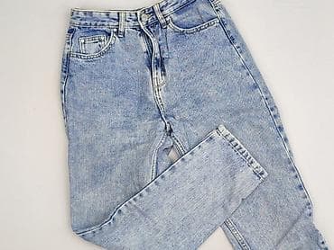 modne jeansy cropped: Sinsay, Jeansy damskie, rozmiar XS — 1