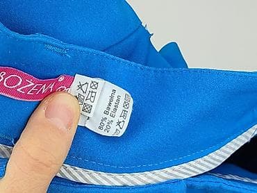 fitted jeans: Spodnie materiałowe damskie, rozmiar S — 6