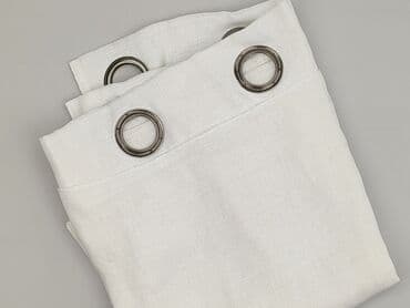 Biała zasłona na kółkach (przelotkach) - Kolor: biały, delikatna at lalafo.pl Biała zasłona na kółkach (przelotkach) - Kolor: biały, delikatna