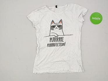 kotki: Sinsay, T-shirt damski, rozmiar S — 2