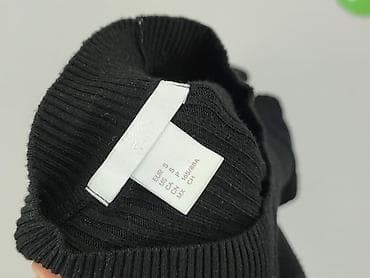czarny sweter h: H&M, Sweter damski, rozmiar S — 5