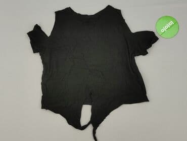 czarne bluzki dekolt v: Bluzka damska, rozmiar S — 2