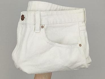 biale jeansy: Esmara, Szorty damskie, rozmiar L — 6