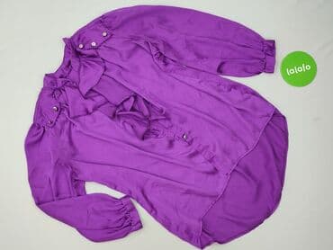 lawendowa bluzki damskie: Bluzka damska, rozmiar M — 2