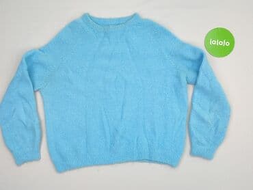 sweter piórkowy na drutach: Sweter damski, rozmiar 2XL — 2