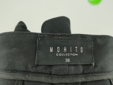 woskowane legginsy z wysokim stanem zara: Mohito, Material trousers for women, size M (EU 38) — 4
