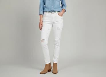 dżinsy damskie ocieplane: I DODO, Jeansy damskie, rozmiar M — 7