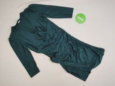 reserved sukienka butelkowa zieleń: Stradivarius, Sukienka damska, rozmiar L — 2