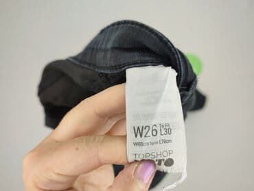 dżinsy woskowane: Topshop, Jeansy damskie, rozmiar L — 4