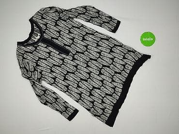 sweter geometryczny: Sukienka damska, rozmiar M — 2