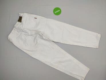 szerokie spodnie jeansowe: Jeansy damskie, rozmiar M — 3