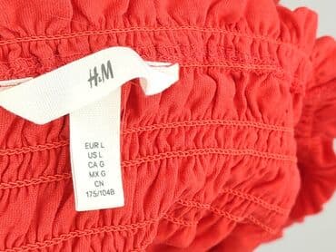sweter z dekoltem v h m: H&M, Bluzka damska, L — 4