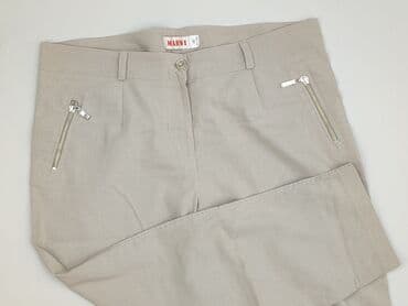 Material trousers for women, size 3XL