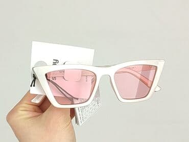 paski do sukienki srebrne: Glasses, Sunglasses, Cat eyes design, condition - Perfect — 5