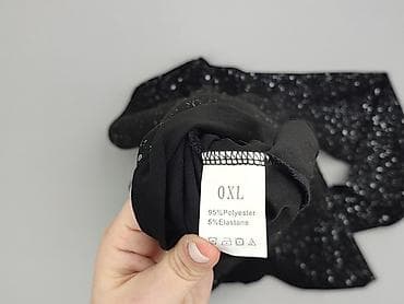 bluzki czarne plus size: Bluzka damska, rozmiar XL — 4