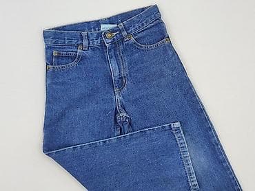niebieski sweter hm: Spodnie jeansowe, DenimCo, 5-6 lat, 116, stan - Idealny — 1