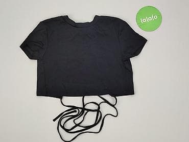 tekst w klapkach: Bershka, Top damski, rozmiar S — 2