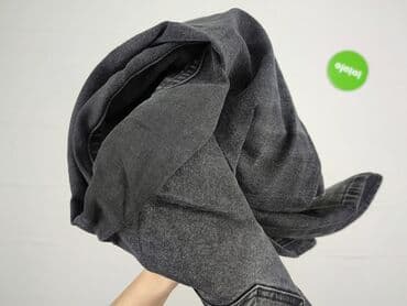 srebrne legginsy: Jeansy damskie, M — 4