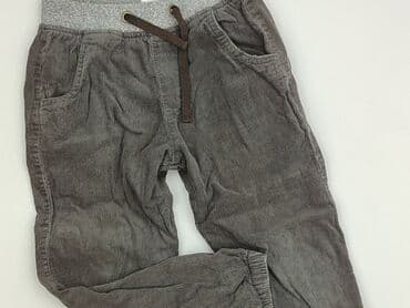 biale spodnie woskowane: Sweatpants, 5-6 years, 116, condition - Very good — 1
