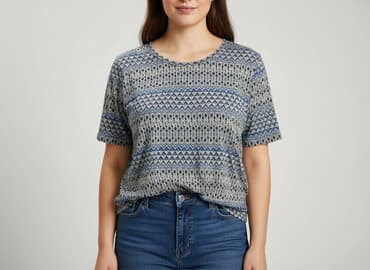 bluza damska atomowki: H&M, T-shirt damski, rozmiar XL — 6