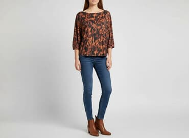 bluzki w panterke duze rozmiary: Lipsy, Bluzka damska, rozmiar L — 7