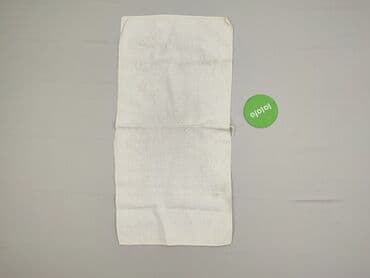 kapcie na szeroką stopę dziecka: Ręcznik 66 x 30, kolor - Biały, stan - Bardzo dobry — 2