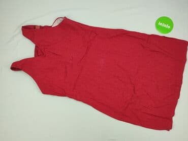 szeroki czerwony pasek do sukienki: Ogrodniczki damskie, XL — 3