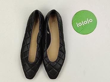 klapki na muchy: H&M, Balerinki damskie, rozmiar 38 — 2