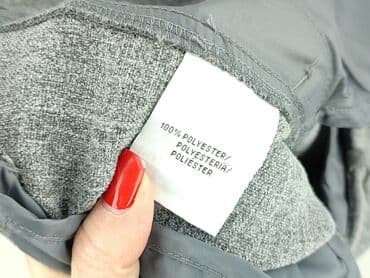 legginsy woskowane wysoki stan: Hennes, Spodnie materiałowe damskie, rozmiar M — 5