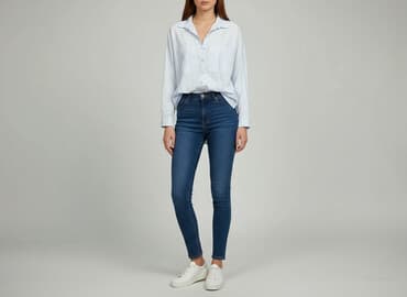 reserved kurtka jeansowa damska: Reserved, Koszula damska, rozmiar XS — 7