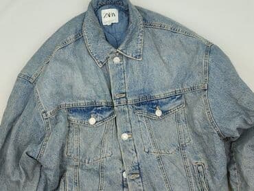 kurtka jeansowa z kożuszkiem zara: Zara, Kurtka jeansowa damska, rozmiar XS — 1