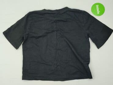 bluzka z dlugim rekawem czarna: T-shirt damski, rozmiar M — 3