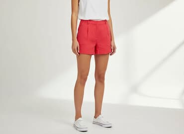 calzedonia spodnie z wysokim stanem: Calzedonia, Shorts for women, size S — 1