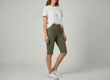 spodnie na rower z pampersem: Spodnie 3/4 damskie, rozmiar S — 7