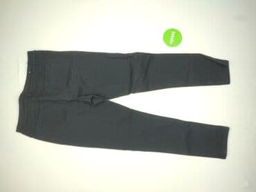 jeansy damskie podarte: Material trousers for women, size S (EU 36) — 3