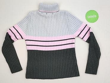 sweter w paski: Golf damski, rozmiar S — 2