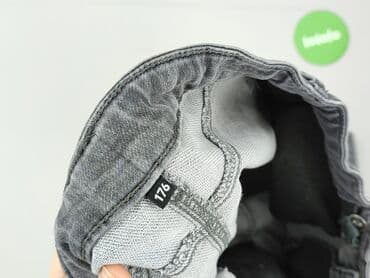 koszulka tunika: Spodnie jeansowe, 16 lat, 176, stan - Idealny — 4