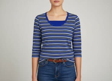 koszulka polo damska hm: Kingfield, T-shirt damski, rozmiar M — 6