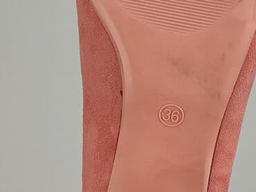 czerwone sandały na słupku ccc: Półbuty damskie, rozmiar 36 — 8