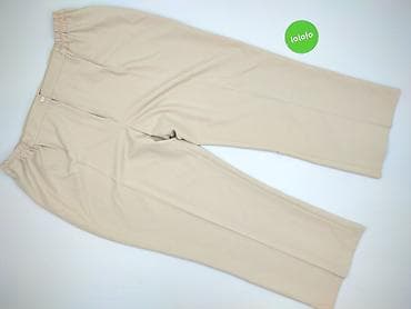 szerokie dresy: Spodnie materiałowe damskie, rozmiar 8XL — 2