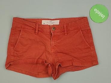 czerwone spodnie hm: H&M L.O.G.G., Szorty damskie, rozmiar S — 2