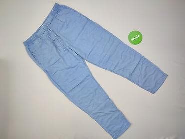 joggery lidl: Damskie spodnie Sinsay, rozmiar L - Kolor: jasny niebieski (denim — 2