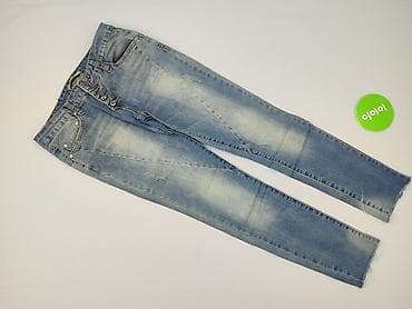 jeansy f: Jeansy damskie, rozmiar S — 2