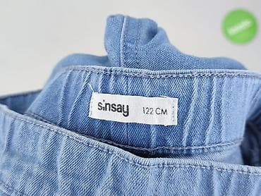 kurtka techwear: Spodnie jeansowe, Sinsay, 7 lat, 122, stan - Bardzo dobry — 4