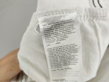 biale szerokie jeansy: Jeansy damskie, rozmiar M — 6