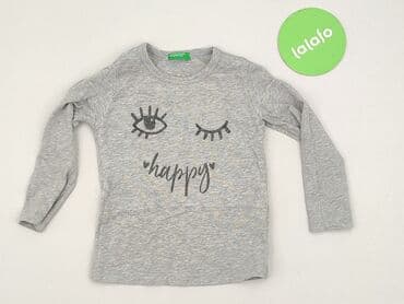 koszula z muslinu: Blouse, Benetton, 1.5-2 years, 86-92 cm, condition - Very good — 2
