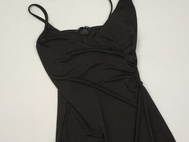 czarną sukienka na ramiączkach h m: H&M, Sukienka damska, rozmiar S — 2