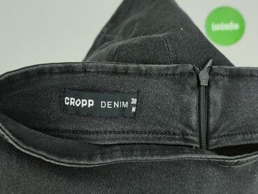 jeansy plus size wysoki stan: Denim, Spódnica damska, rozmiar M — 4