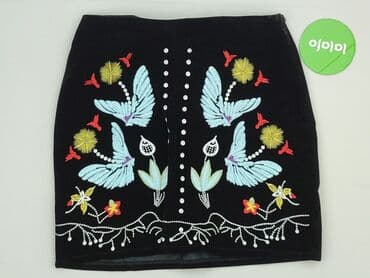 srebrne spódnice plisowane: Boohoo, Spódnica damska, M — 2