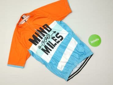 biala koszula i kolarki: Sports T-shirt for men, size M — 3